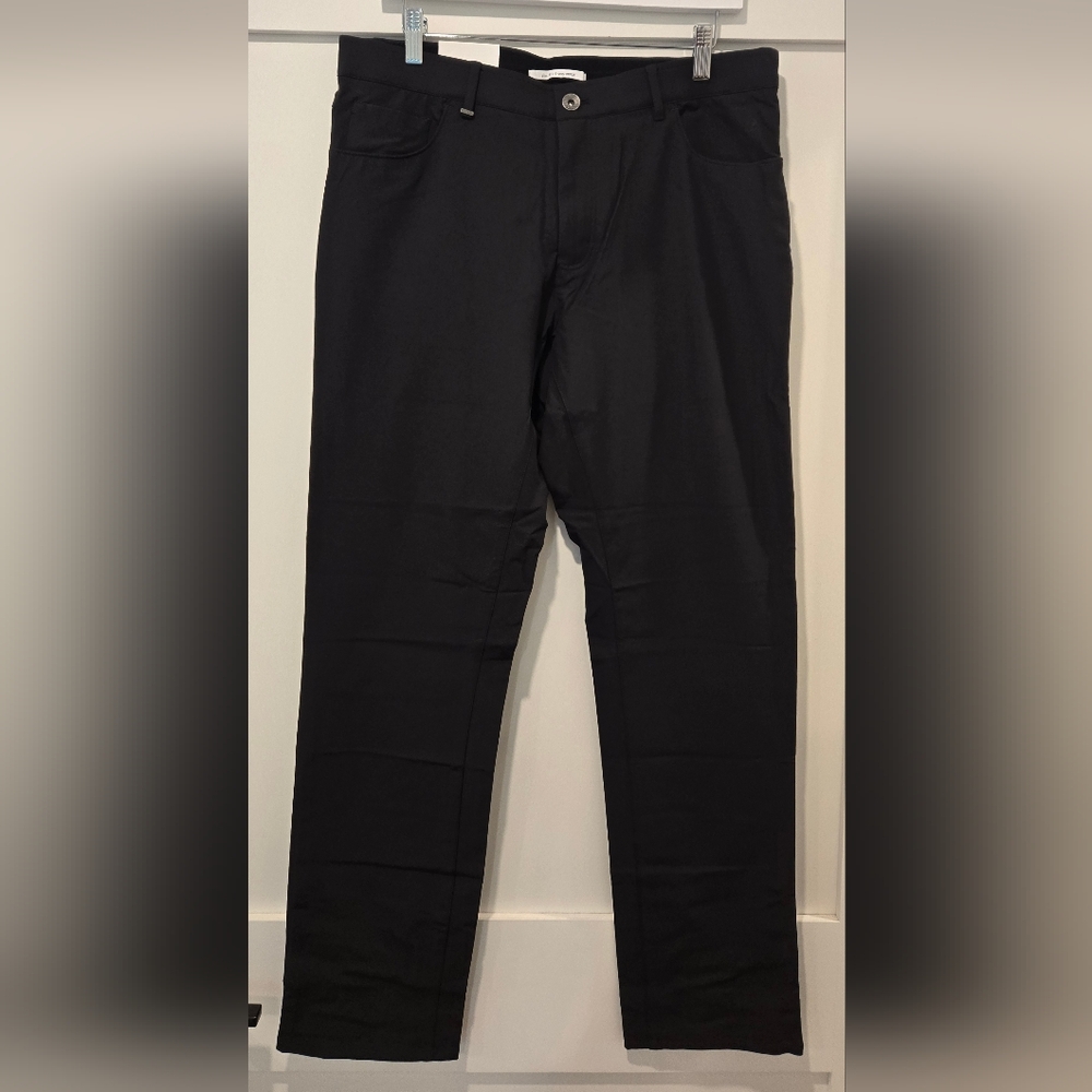 Calvin Klein Infinite Slim Fit Stretch Pants, 33x32, Black NWT